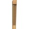 Ekena Millwork Traditional Block Rough Sawn Bracket, Western Red Cedar, 4"W x 22"D x 30"H BKT04X22X30TRA05RWR - alternate 2